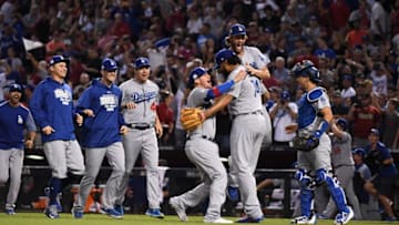 PHOENIX, AZ - OCTOBER 09: Clayton Kershaw (Photo by Norm Hall/Getty Images)