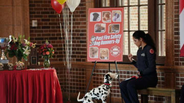 CHICAGO FIRE -- "You Choose" Episode 711 -- Pictured: Miranda Rae Mayo as Stella Kidd -- (Photo by: Elizabeth Morris)