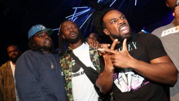 NEW YORK, NY - APRIL 04: Kofi Kingston and Wale attend Wale's 5th Annual Wale Maniacaption at Sony Hall on April 4, 2019 in New York City. (Photo by Shareif Ziyadat/Getty Images)