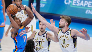 OKC Thunder. Mandatory Credit: Alonzo Adams-USA TODAY Sports