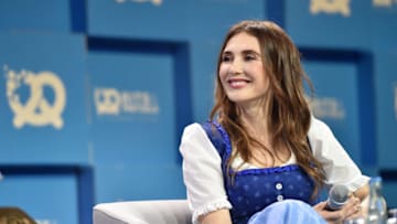 MUNICH, GERMANY - SEPTEMBER 25: Actress Carice van Houten during the 'Bits & Pretzels Founders Festival' at ICM Munich on September 25, 2017 in Munich, Germany. (Photo by Hannes Magerstaedt/Getty Images for Bits & Pretzels)