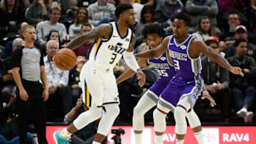 Justin Wright-Foreman, Utah Jazz. (Photo by Alex Goodlett/Getty Images)
