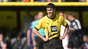 DORTMUND - Giovanni Reyna of Borussia Dortmund during the Bundesliga match between Borussia Dortmund and 1 FSV Mainz 05 at the Signal Iduna Park on May 27, 2023 in Dortmund, Germany. AP | Dutch Height | GERRIT OF COLOGNE (Photo by ANP via Getty Images)