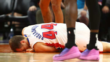 Detroit Pistons forward Bojan Bogdanovic Credit: Mark J. Rebilas-USA TODAY Sports