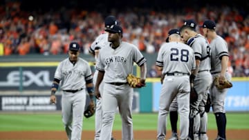 HOUSTON, TX - OCTOBER 20: Luis Severino