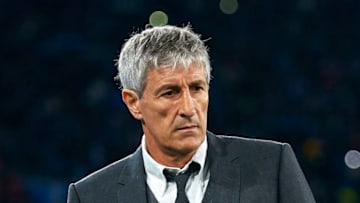 Quique Setien, head coach of FC Barcelona(Photo by Pedro Salado/Quality Sport Images/Getty Images)