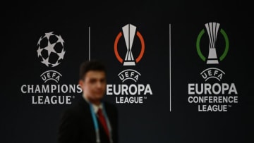 Champions League football. (Photo by OZAN KOSE/AFP via Getty Images)