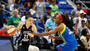 ARLINGTON, TX - JUNE 21: Kayla McBride