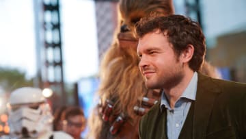 TOKYO, JAPAN - JUNE 12: Alden Ehrenreich attends the premiere for 'Solo: A Star Wars Story' at Roppongi Hills on June 12, 2018 in Tokyo, Japan. (Photo by Ken Ishii/Getty Images for Disney)