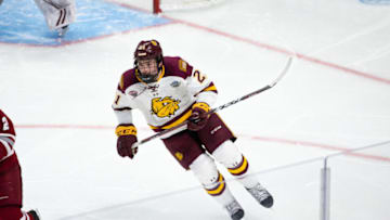 Noah Cates, Minnesota Duluth Bulldogs (Photo by Richard T Gagnon/Getty Images)