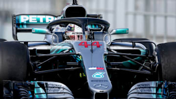 MONTMELO, SPAIN - MAY 13: Race winner Lewis Hamilton of Great Britain and Mercedes GP pulls into parc ferme during the Spanish Formula One Grand Prix at Circuit de Catalunya on May 13, 2018 in Montmelo, Spain. (Photo by Charles Coates/Getty Images)