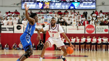 St. John's basketball forward Aaron Wheeler (Photo by Mitchell Layton/Getty Images)