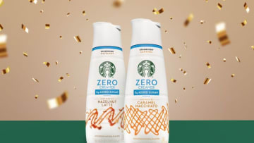 Starbucks zero creamers, photo provide by Starbucks