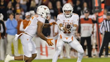 Casey Thompson, Texas Football Mandatory Credit: Jeffrey Becker-USA TODAY Sports