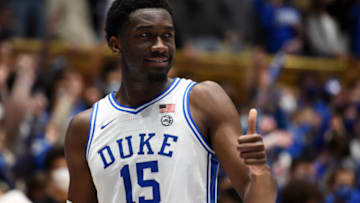 Duke basketball center Mark Williams (Rob Kinnan-USA TODAY Sports)
