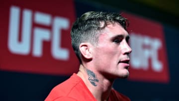 GDANSK, POLAND - OCTOBER 19: Darren Till of England interacts with media during the UFC Fight Night Media Day inside Ergo Arena on October 19, 2017 in Gdansk, Poland. (Photo by Jeff Bottari/Zuffa LLC/Zuffa LLC via Getty Images)
