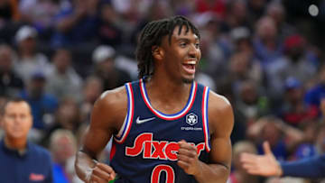 Tyrese Maxey, Sixers (Photo by Mitchell Leff/Getty Images)