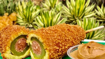 Disneyland Corndog, photo provided by a Disney Parks