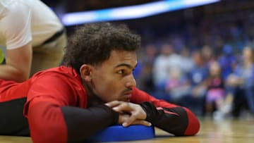 Trae Young #11 of the Atlanta Hawks (Photo by Zach Beeker/NBAE via Getty Images)
