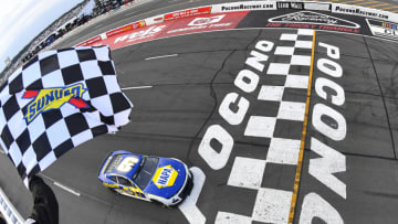 Chase Elliott, Hendrick Motorsports, Pocono Raceway, NASCAR (Photo by Logan Riely/Getty Images)