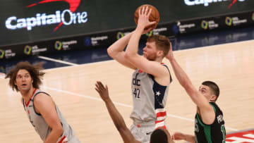 Washington Wizards Davis Bertans. Mandatory Credit: Geoff Burke-USA TODAY Sports