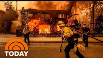 California wildfires: Firefighters struggle with strained water system