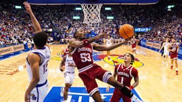 Indiana Hoosiers guard Tamar Bates (53). Mandatory Credit: Jay Biggerstaff-USA TODAY Sports