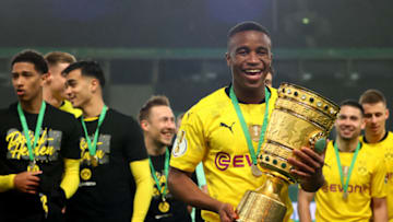 Youssoufa Moukoko. (Photo by Martin Rose/Getty Images)