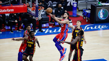 Ben Simmons, Sixers Hawks trade (Photo by Tim Nwachukwu/Getty Images)