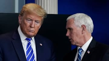 President Donald Trump and Vice President Mike Pence (Photo by Drew Angerer/Getty Images)