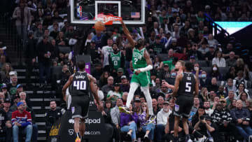 NBA Analysis Network's Jaylen Brown-Kings mock trade proposal would immediately sink the title hopes of the Boston Celtics Mandatory Credit: Cary Edmondson-USA TODAY Sports