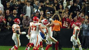 Kansas City Chiefs tight end Noah Gray. (Kirby Lee-USA TODAY Sports)