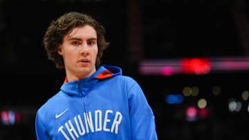 Josh Giddey #3 of the Oklahoma City Thunder (Photo by Alex Bierens de Haan/Getty Images)
