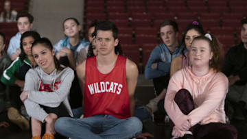 High School Musical: The Musical: The Series - “Pilot” (Disney+/Natalie Cass) Olivia Rodrigo, Matt Cornett, Julia Lester