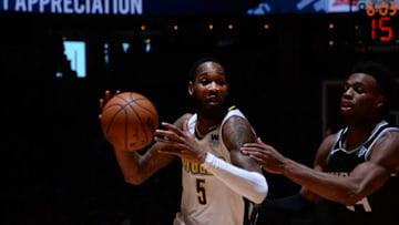 Sacramento Kings v Denver NuggetsDENVER, CO - MARCH 11: Will Barton #5 of the Denver Nuggets handles the ball against the Sacramento Kings on March 11, 2018 at the Pepsi Center in Denver, Colorado. NOTE TO USER: User expressly acknowledges and agrees that, by downloading and/or using this Photograph, user is consenting to the terms and conditions of the Getty Images License Agreement. Mandatory Copyright Notice: Copyright 2018 NBAE (Photo by Bart Young/NBAE via Getty Images)Getty ID: 930631850
