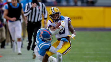 Matthew Brune of Geaux247 gave an idea of what he sees Auburn football WR Koy Moore's role being on the Plains while speaking with Nathan King Mandatory Credit: Stephen Lew-USA TODAY Sports