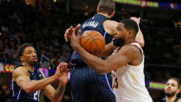 CLEVELAND, OH - JANUARY 18: Tristan Thompson
