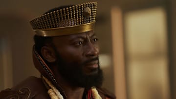 Babs Olusanmokun as M'Benga of the Paramount+ original series STAR TREK: STRANGE NEW WORLDS. Photo Cr: Marni Grossman/Paramount+ ©2022 ViacomCBS. All Rights Reserved.