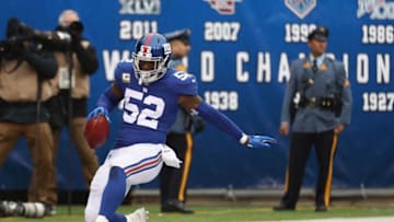 Alec Ogletree, New York Giants. (Photo by Al Bello/Getty Images)