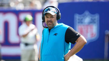 Carolina Panthers head coach Matt Rhule in action (Robert Deutsch-USA TODAY Sports)