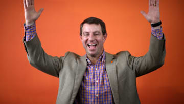 Dabo Swinney of the Clemson Tigers (Photo by Chris Graythen/Getty Images)