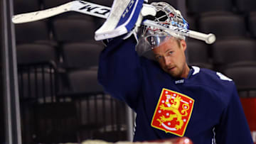 TORONTO, ON - SEPTEMBER 14: Pekka Rinne