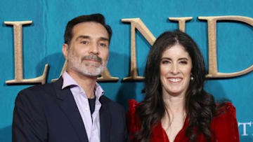 LOS ANGELES, CALIFORNIA - FEBRUARY 13: Matthew B. Roberts and Maril Davis attend the Los Angeles Premiere of Starz's "Outlander" Season 5 held at Hollywood Palladium on February 13, 2020 in Los Angeles, California. (Photo by Michael Tran/Getty Images)