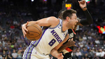 Sacramento Kings guard Matthew Dellavedova. Darren Yamashita-USA TODAY Sports