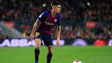 36 Chumi of FC Barcelona during the Spanish championship La Liga football match between FC Barcelona and Villareal CF on December 02, 2018 at Camp Nou stadium in Barcelona, Spain. (Photo by Xavier Bonilla/NurPhoto via Getty Images)