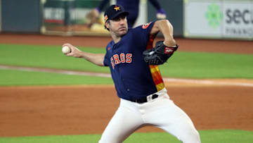 Justin Verlander, Houston Astros. (Photo by Bob Levey/Getty Images)