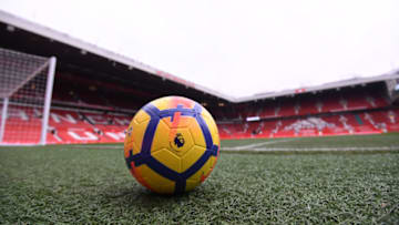 MANCHESTER, ENGLAND - DECEMBER 10: A general view of Old Trafford ahead of the Premier League match between Manchester United and Manchester City at Old Trafford on December 10, 2017 in Manchester, England. (Photo by Michael Regan/Getty Images)