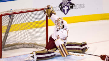 WORCESTER, MA - MARCH 25: Thatcher Demko