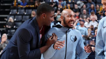 Jaren Jackson Jr. Jevon Carter Memphis Grizzlies (Photo by Joe Murphy/NBAE via Getty Images)