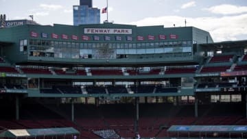 BOSTON, MA - SEPTEMBER 20: A general view during a game between the Boston Red Sox and the New York Yankees on September 20, 2020 at Fenway Park in Boston, Massachusetts. The 2020 season had been postponed since March due to the COVID-19 pandemic. (Photo by Billie Weiss/Boston Red Sox/Getty Images)